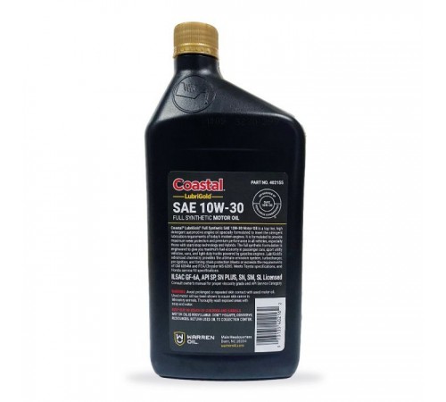 Моторна олива Coastal LubriGold Full Synthetic 10W-30, 0,946л Моторна олива Coastal LubriGold Full Synthetic 10W-30, 0,946л
