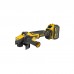 Шлифовальная машина DeWALT 18В XR Li-lon FLEXVOLT, 6Ah, 125 мм, 9000 об/мин, вес 1.81 кг (DCG409T1)