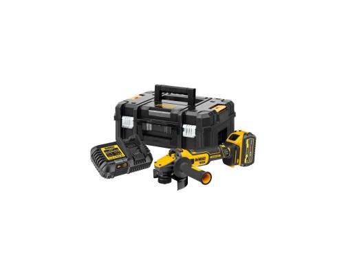 Шлифовальная машина DeWALT 18В XR Li-lon FLEXVOLT, 6Ah, 125 мм, 9000 об/мин, вес 1.81 кг (DCG409T1) Шлифовальная машина DeWALT 18В XR Li-lon FLEXVOLT, 6Ah, 125 мм, 9000 об/мин, вес 1.81 кг (DCG409T1)