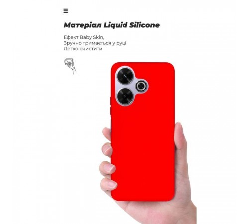Чохол до мобільного телефона Armorstandart ICON Xiaomi Redmi 13 4G / Poco M6 4G Red (ARM78264) Чохол до мобільного телефона Armorstandart ICON Xiaomi Redmi 13 4G / Poco M6 4G Red (ARM78264)