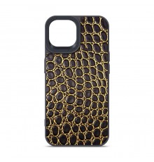 Чохол до мобільного телефона Harder Crocosaur Apple iPhone 14 Black (ARM76713)