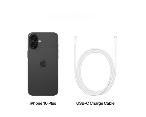 Мобільний телефон Apple iPhone 16 Plus 128GB Black (MXVU3) Мобільний телефон Apple iPhone 16 Plus 128GB Black (MXVU3)