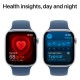 Смарт-годинник Apple Watch Series 10 GPS 46mm Silver Aluminium Case with Denim Sport Band - S/M (MWWL3QH/A)