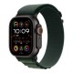 Смарт-годинник Apple Watch Ultra 2 2024 GPS + Cellular 49mm Black Titanium Case with Dark Green Alpine Loop - Small (MX4Q3UL/A)