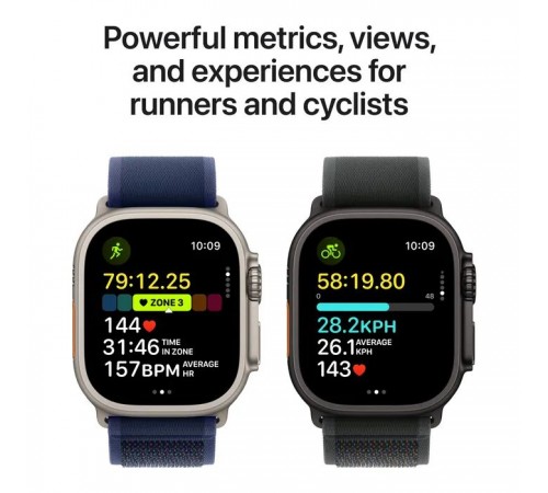 Смарт-годинник Apple Watch Ultra 2 2024 GPS + Cellular 49mm Black Titanium Case with Dark Green Alpine Loop - Small (MX4Q3UL/A) Смарт-годинник Apple Watch Ultra 2 2024 GPS + Cellular 49mm Black Titanium Case with Dark Green Alpine Loop - Small (MX4Q3UL/A)