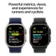 Смарт-годинник Apple Watch Ultra 2 2024 GPS + Cellular 49mm Black Titanium Case with Dark Green Alpine Loop - Small (MX4Q3UL/A)