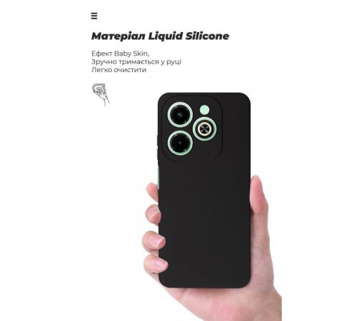 Чохол до мобільного телефона Armorstandart ICON Infinix Hot 40i Camera cover Black (ARM79057) Чохол до мобільного телефона Armorstandart ICON Infinix Hot 40i Camera cover Black (ARM79057)