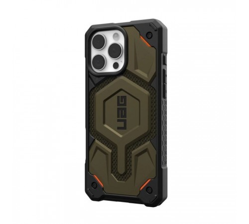 Чохол до мобільного телефона UAG iPhone 16 Pro Max Monarch Pro Magsafe Kevlar Element Green (11445711397B) Чохол до мобільного телефона UAG iPhone 16 Pro Max Monarch Pro Magsafe Kevlar Element Green (11445711397B)