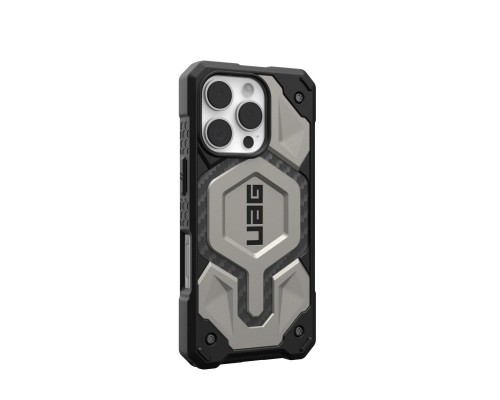 Чехол для мобильного телефона UAG iPhone 16 Pro Monarch Pro Magsafe Titanium (114456113636)