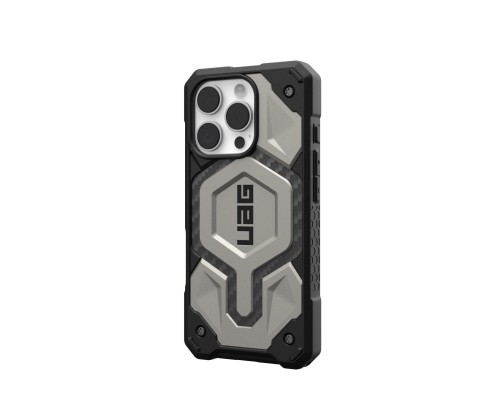 Чехол для мобильного телефона UAG iPhone 16 Pro Monarch Pro Magsafe Titanium (114456113636)