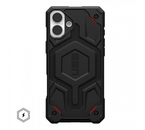 Чехол для мобильного телефона UAG iPhone 16 Monarch Pro Magsafe Kevlar Black (114458113940) Чехол для мобильного телефона UAG iPhone 16 Monarch Pro Magsafe Kevlar Black (114458113940)