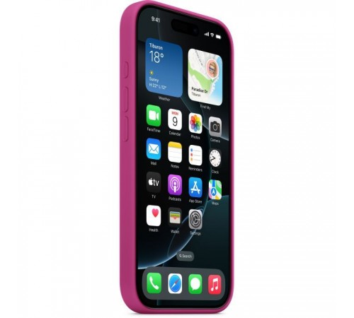 Чехол для мобильного телефона Apple iPhone16 Pro Silicone Case with MagSafe - Fuchsia (MYYN3ZM/A) Чехол для мобильного телефона Apple iPhone16 Pro Silicone Case with MagSafe - Fuchsia (MYYN3ZM/A)