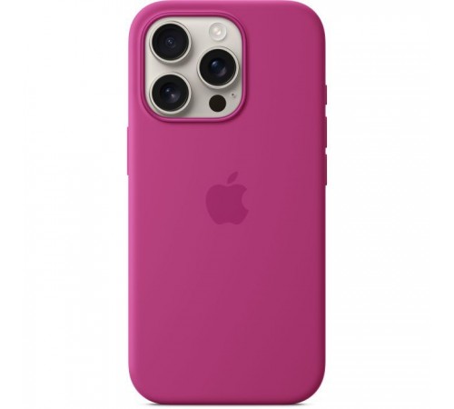 Чехол для мобильного телефона Apple iPhone16 Pro Silicone Case with MagSafe - Fuchsia (MYYN3ZM/A) Чехол для мобильного телефона Apple iPhone16 Pro Silicone Case with MagSafe - Fuchsia (MYYN3ZM/A)