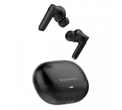 Наушники ColorWay Slim TWS-1 Earbuds Long Life Black (CW-TWS1BK1) Наушники ColorWay Slim TWS-1 Earbuds Long Life Black (CW-TWS1BK1)
