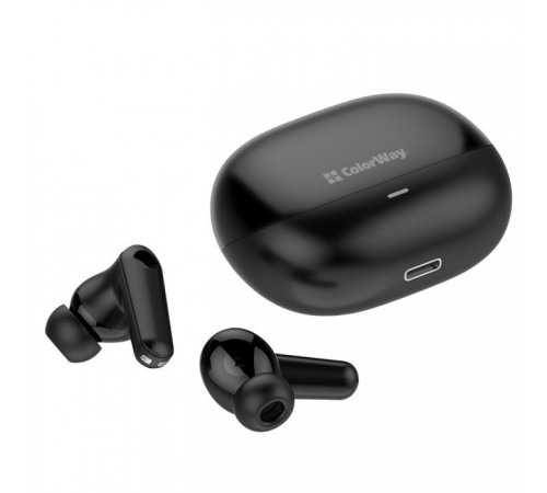 Наушники ColorWay Slim TWS-1 Earbuds Long Life Black (CW-TWS1BK1) Наушники ColorWay Slim TWS-1 Earbuds Long Life Black (CW-TWS1BK1)