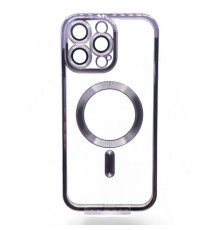 Чохол до мобільного телефона BeCover TPU Chrome Case (MagSafe) для Apple iPhone 16 Pro Max Purple (712089)