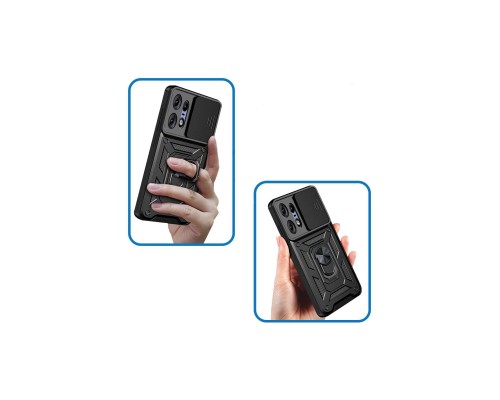Чохол до мобільного телефона BeCover Military Motorola Edge 50 Pro Black (712161) Чохол до мобільного телефона BeCover Military Motorola Edge 50 Pro Black (712161)