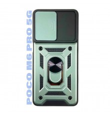Чохол до мобільного телефона BeCover Military Poco M6 Pro 4G Dark Green (710939)