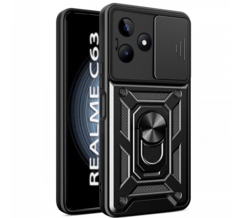Чохол до мобільного телефона BeCover Military Realme C63 Black (712178) Чохол до мобільного телефона BeCover Military Realme C63 Black (712178)
