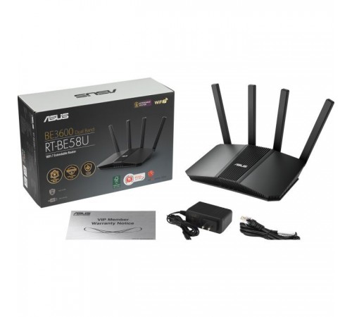 Маршрутизатор ASUS RT-BE58U (90IG0910-MO3C00) Маршрутизатор ASUS RT-BE58U (90IG0910-MO3C00)