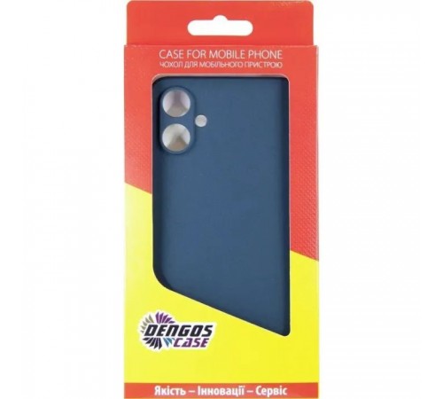 Чехол для мобильного телефона Dengos Carbon Samsung Galaxy A06 (blue) (DG-TPU-CRBN-207) Чехол для мобильного телефона Dengos Carbon Samsung Galaxy A06 (blue) (DG-TPU-CRBN-207)