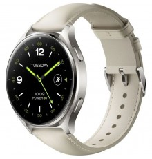 Смарт-годинник Xiaomi Watch 2 Titan BHR9306GL Gray Case White Leather Strap (1093970)