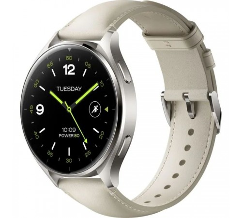 Смарт-часы Xiaomi Watch 2 Titan BHR9306GL Gray Case White Leather Strap (1093970) Смарт-часы Xiaomi Watch 2 Titan BHR9306GL Gray Case White Leather Strap (1093970)