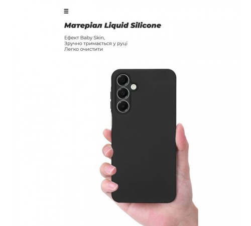 Чохол до мобільного телефона Armorstandart ICON Samsung A16 4G (A165) Camera cover Black (ARM80130)