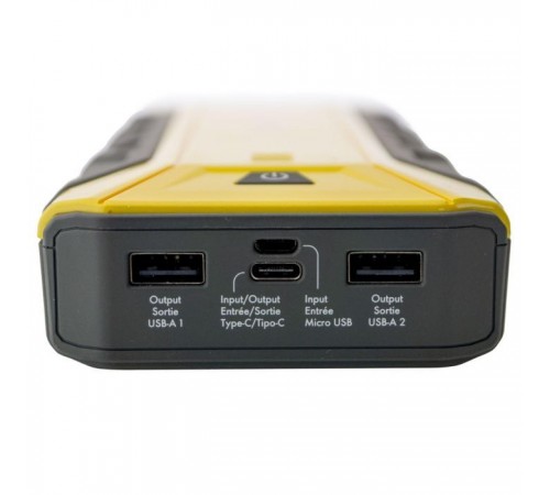 Пуско зарядний пристрій Shell 16000mAh (SH916WC-CB(Grey+Yellow)) Пуско зарядний пристрій Shell 16000mAh (SH916WC-CB(Grey+Yellow))