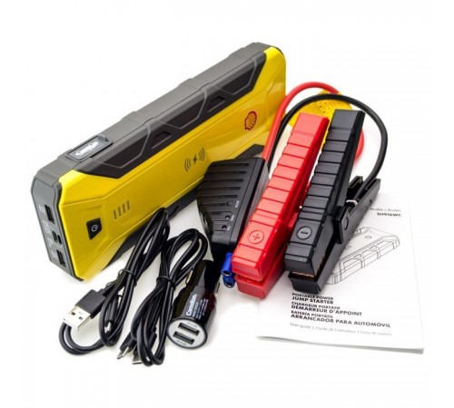 Пуско зарядний пристрій Shell 16000mAh (SH916WC-CB(Grey+Yellow)) Пуско зарядний пристрій Shell 16000mAh (SH916WC-CB(Grey+Yellow))