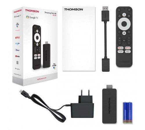 Медиаплеер THOMSON Streaming Stick 140 4K UHD (223490) Медиаплеер THOMSON Streaming Stick 140 4K UHD (223490)