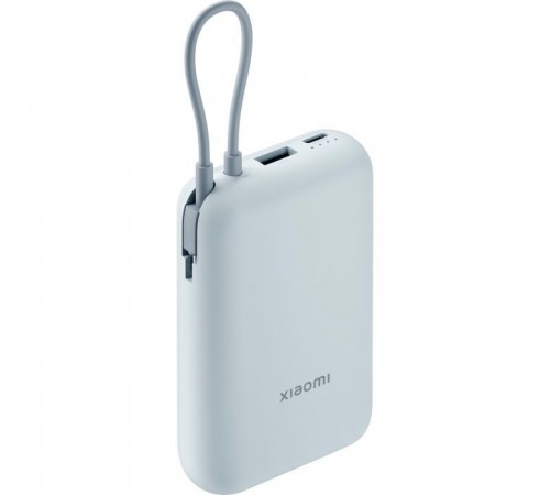 Батарея универсальная Xiaomi 10000mAh 22.5W, Integrated Cable, blue (BHR9073GL) Батарея универсальная Xiaomi 10000mAh 22.5W, Integrated Cable, blue (BHR9073GL)