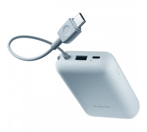 Батарея универсальная Xiaomi 10000mAh 22.5W, Integrated Cable, blue (BHR9073GL) Батарея универсальная Xiaomi 10000mAh 22.5W, Integrated Cable, blue (BHR9073GL)