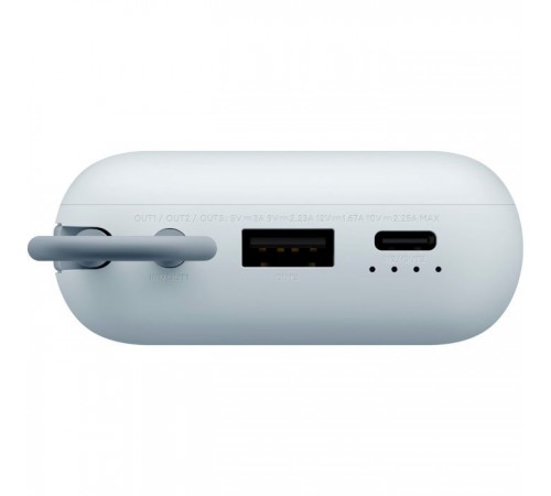 Батарея универсальная Xiaomi 10000mAh 22.5W, Integrated Cable, blue (BHR9073GL) Батарея универсальная Xiaomi 10000mAh 22.5W, Integrated Cable, blue (BHR9073GL)