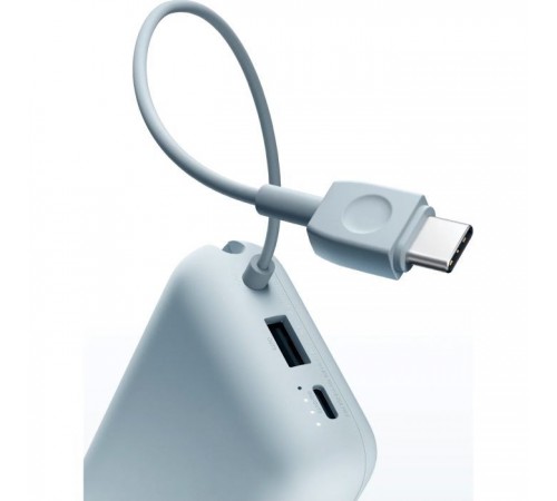 Батарея универсальная Xiaomi 10000mAh 22.5W, Integrated Cable, blue (BHR9073GL) Батарея универсальная Xiaomi 10000mAh 22.5W, Integrated Cable, blue (BHR9073GL)