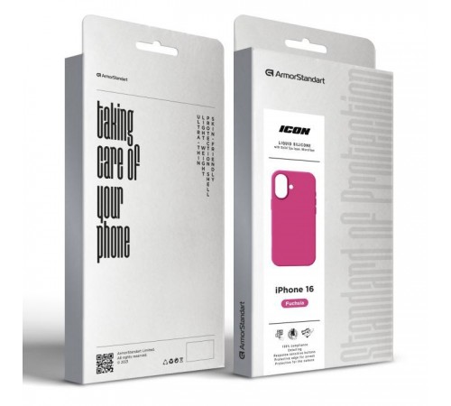 Чохол до мобільного телефона Armorstandart ICON2 Case Apple iPhone 16 Fuchsia (ARM81299)