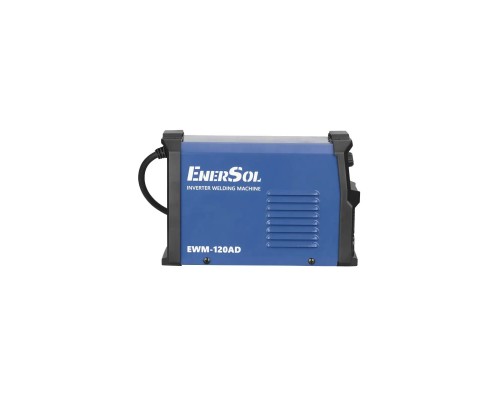 Зварювальний апарат Enersol інверторний, 20-120 A, 5.1 кВт, 2.8 кг (EWM-120AD) Зварювальний апарат Enersol інверторний, 20-120 A, 5.1 кВт, 2.8 кг (EWM-120AD)