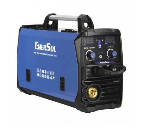 Сварочный аппарат Enersol Полуатомат, 20-160 A, 7,2 кВт. (EWM-160AMD) Сварочный аппарат Enersol Полуатомат, 20-160 A, 7,2 кВт. (EWM-160AMD)