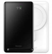 Батарея универсальная Baseus Magnetic Bracket 10000mAh 20W, White (PPCXZ10) (PPCX000002)