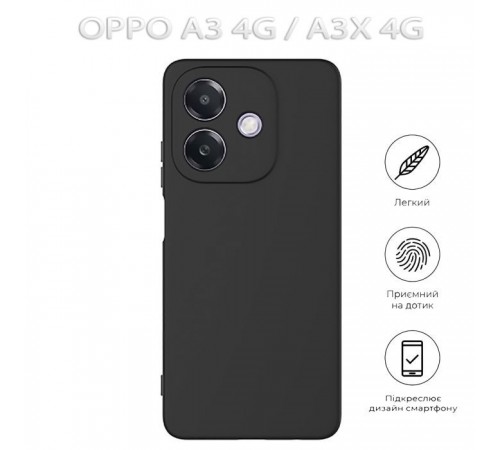 Чехол для мобильного телефона BeCover Oppo A3 4G/А3х 4G/A40m Black (712769) Чехол для мобильного телефона BeCover Oppo A3 4G/А3х 4G/A40m Black (712769)