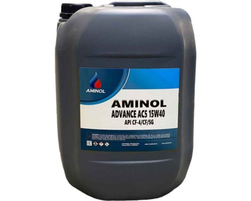 Моторное масло Aminol Advance AC5 15W40 CF-4 MB-Approval 20л (AM148793)