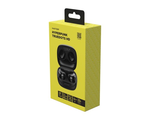 Наушники Hator Hyrerpunk Truedots SyncHUB Black (HTA411) Наушники Hator Hyrerpunk Truedots SyncHUB Black (HTA411)