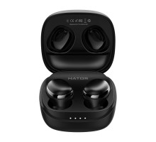Наушники Hator Hyrerpunk Truedots SyncHUB Black (HTA411)