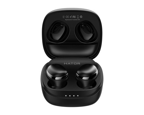 Наушники Hator Hyrerpunk Truedots SyncHUB Black (HTA411) Наушники Hator Hyrerpunk Truedots SyncHUB Black (HTA411)