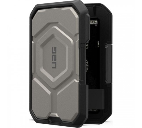 Чохол до мобільного телефона UAG Magnetic Wallet with Stand Black (964442114040)