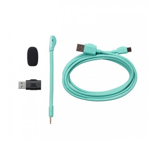 Навушники JBL Quantum 360 Wireless Teal (JBLQTUM360CYN) Навушники JBL Quantum 360 Wireless Teal (JBLQTUM360CYN)