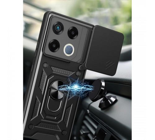 Чохол до мобільного телефона BeCover Military Infinix GT 20 Pro (X6871) Black (713045) Чохол до мобільного телефона BeCover Military Infinix GT 20 Pro (X6871) Black (713045)