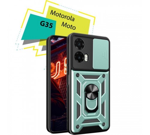 Чохол до мобільного телефона BeCover Military Motorola Moto G35 Dark Green (713091) Чохол до мобільного телефона BeCover Military Motorola Moto G35 Dark Green (713091)