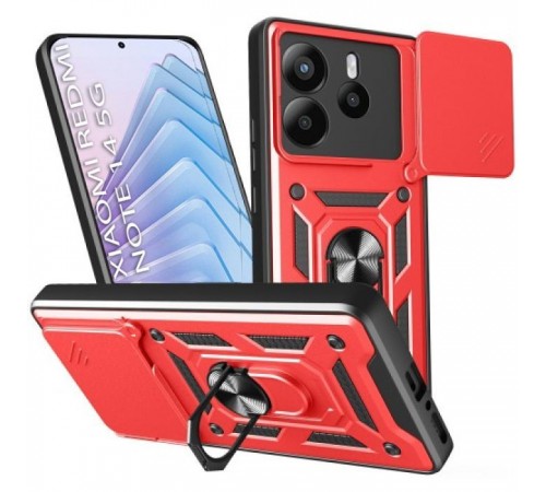 Чохол до мобільного телефона BeCover Military Xiaomi Redmi Note 14 5G Red (713094) Чохол до мобільного телефона BeCover Military Xiaomi Redmi Note 14 5G Red (713094)