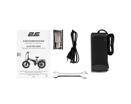 Електровелосипед 2E EB16 20", Чорний (EB16) Електровелосипед 2E EB16 20", Чорний (EB16)